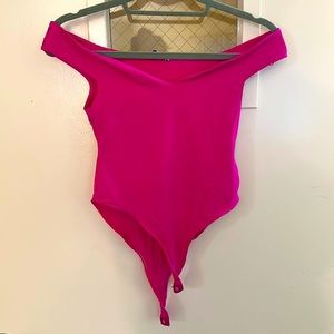 Zara pink bodysuit - M